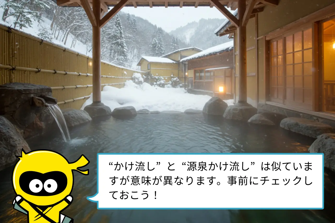 かけ流し表示に注意!混乱しやすい表示ルールとは