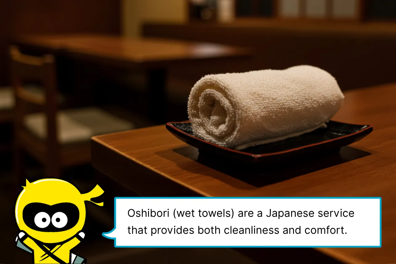 The Role of Oshibori: Cleanliness and Comfort