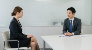 椅子に座って足を組むのは失礼?ビジネスや目上の人前での注意点