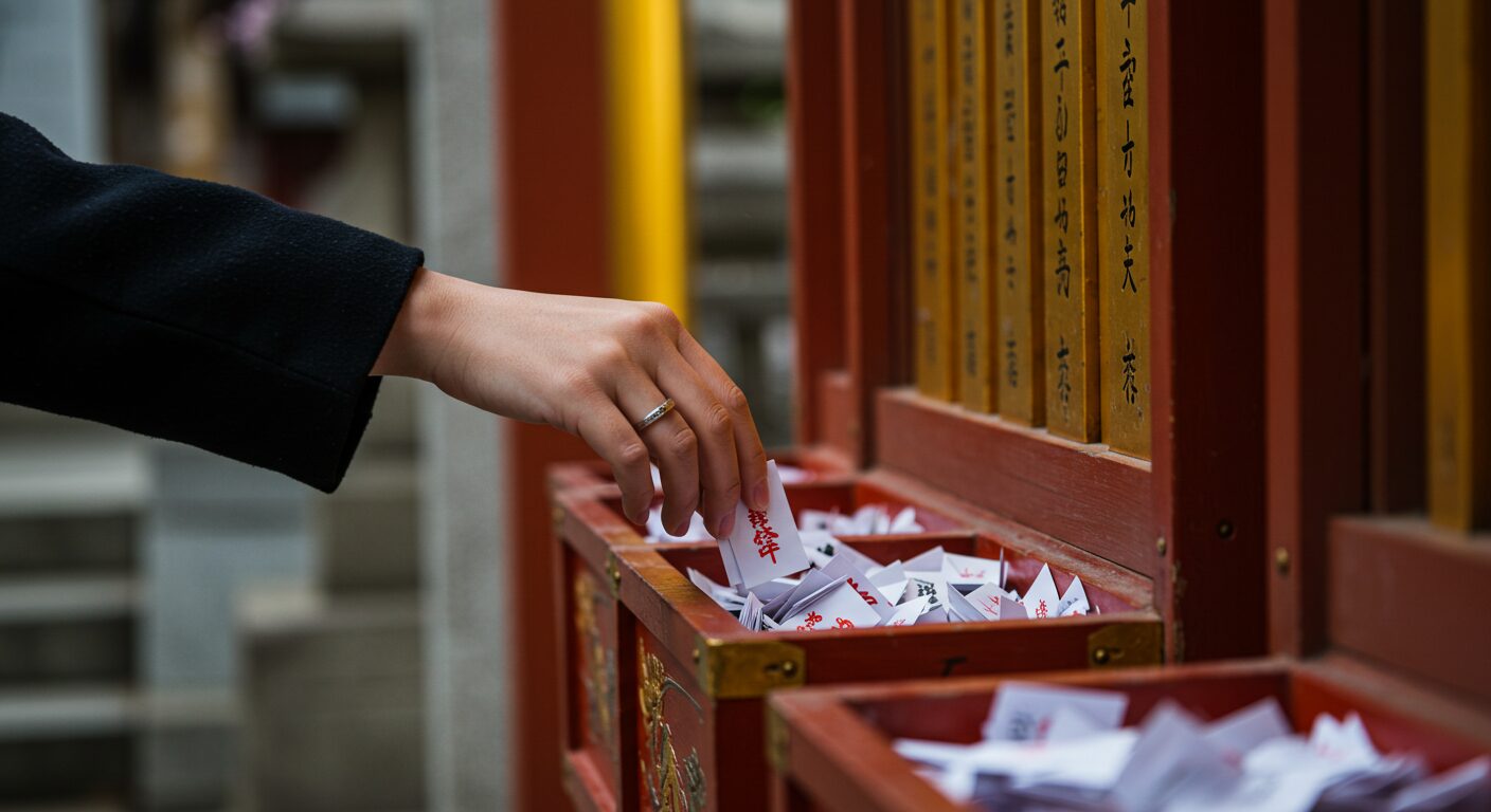 日本神社抽签体验｜签文含义与礼仪指南
